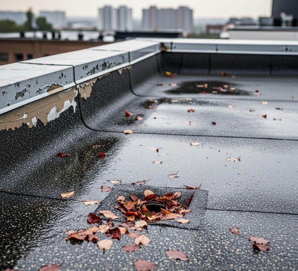 Daklekkage In De Herfst Assen