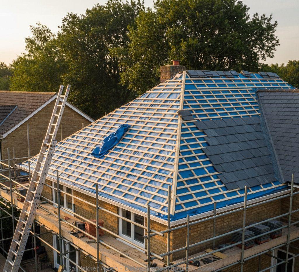Dakreparatie Schuin Dak Assen