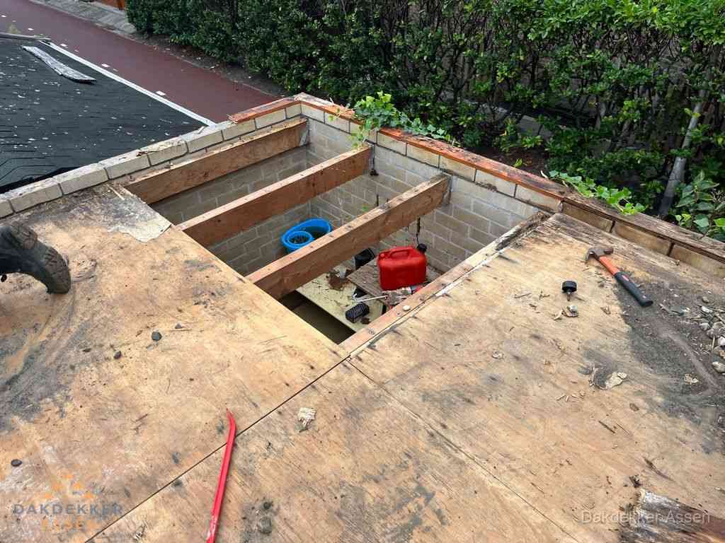 Plat Dak Vervangen Assen
